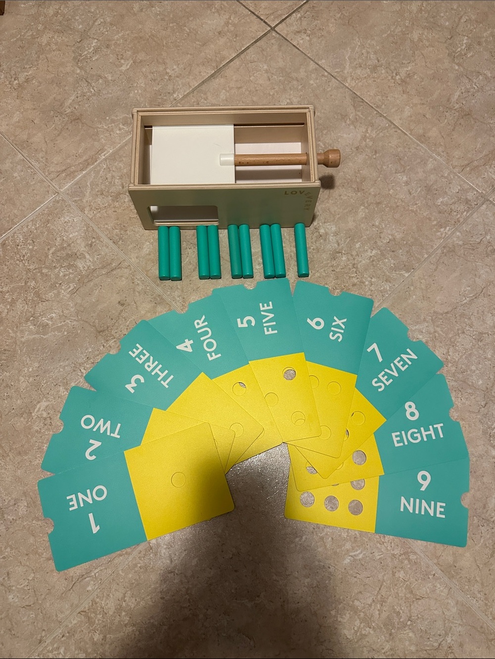 Lovevery counting toy
